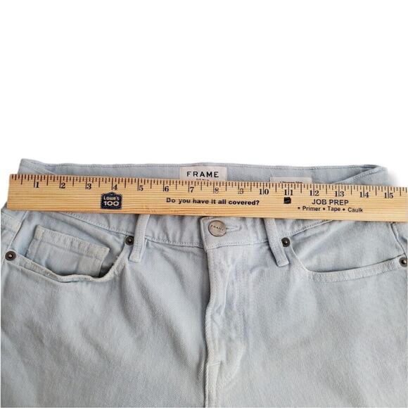 FRAME L'Homme Finn Slim Fit Jeans Light Comfort Stretch Men Sz 30x32 Flaw - Picture 10 of 12